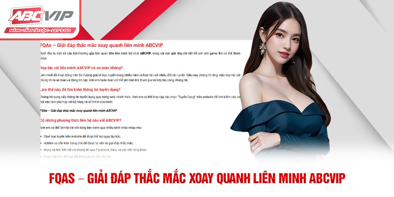 ABCVIP - Thương Hiệu Truyền Thông Giải Trí Số 1 8 FQAs - Giải đáp thắc mắc xoay quanh liên minh ABCVIP
