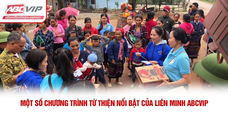 ABCVIP - Thương Hiệu Truyền Thông Giải Trí Số 1 7 Một số chương trình từ thiện nổi bật của liên minh ABCVIP